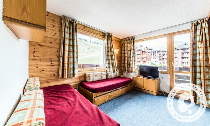 Vacances en montagne Appartement 2 pièces 5 personnes (Sélection 35m²-2) - Résidence Planchamp et Mottet - Maeva Home - Valmorel - Extérieur hiver