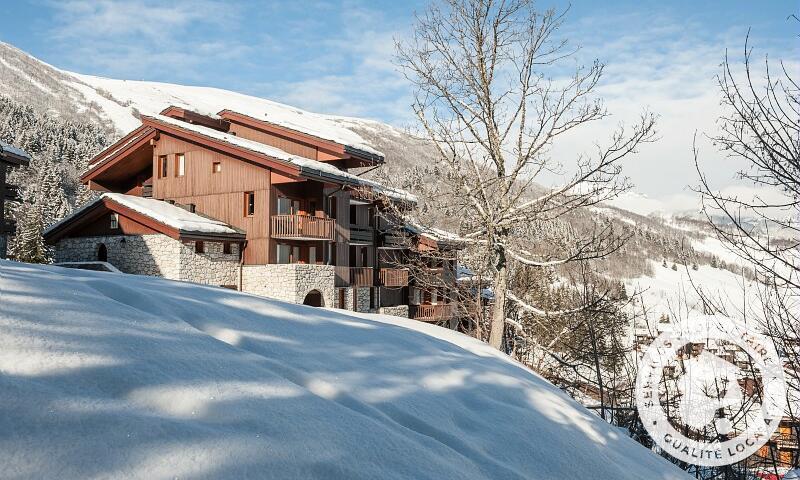 Vacanze in montagna Résidence Planchamp et Mottet - MH - Valmorel - Esteriore inverno