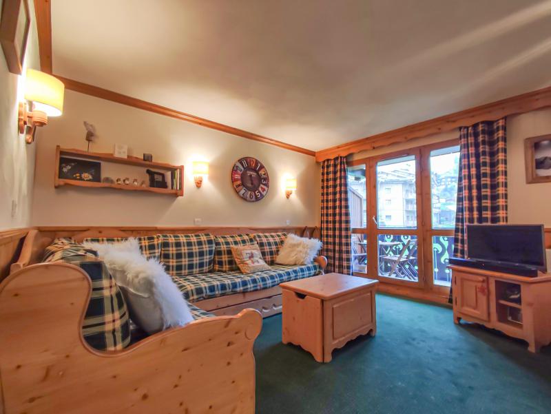 Rent in ski resort 2 room apartment cabin 6 people (210) - Résidence Valériane G - Valmorel - Living room