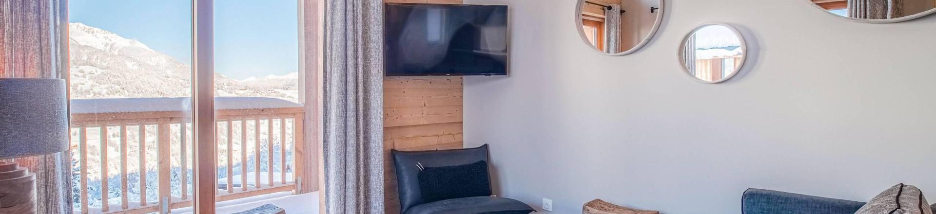 Skiverleih Duplex Wohnung 5 Zimmer 8 Personnen (Gaspesie) - Les Chalets Lumi - Valmorel