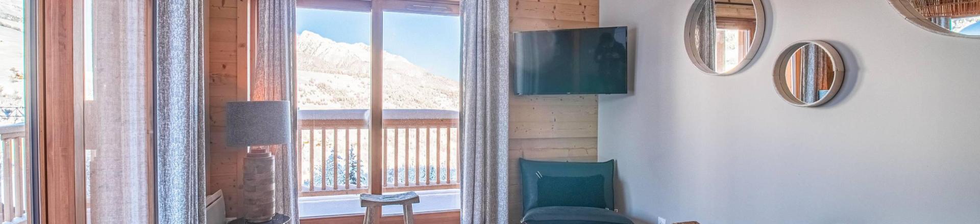 Skiverleih Duplex Wohnung 5 Zimmer 8 Personnen (Gaspesie) - Les Chalets Lumi - Valmorel