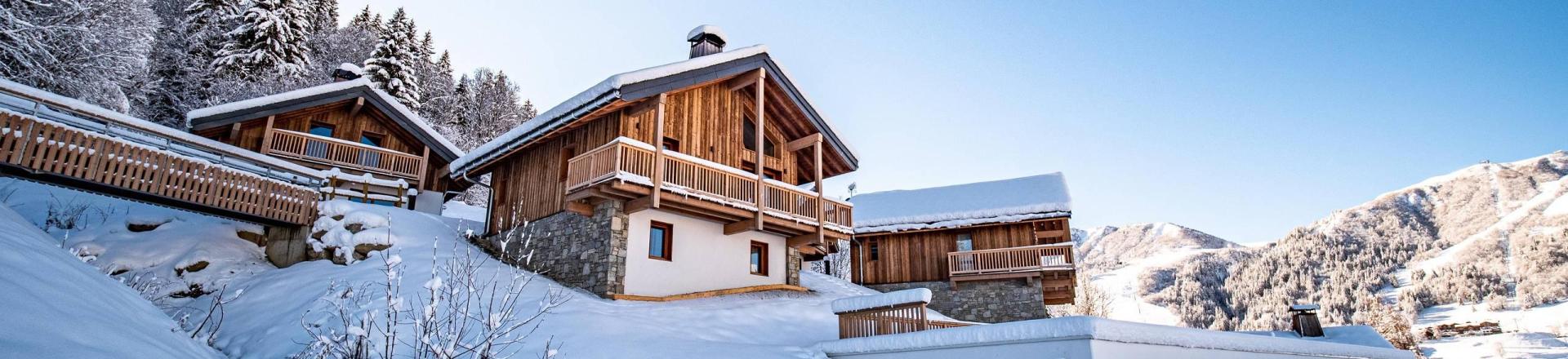 Skiverleih Duplex Wohnung 5 Zimmer 8 Personnen (Gaspesie) - Les Chalets Lumi - Valmorel