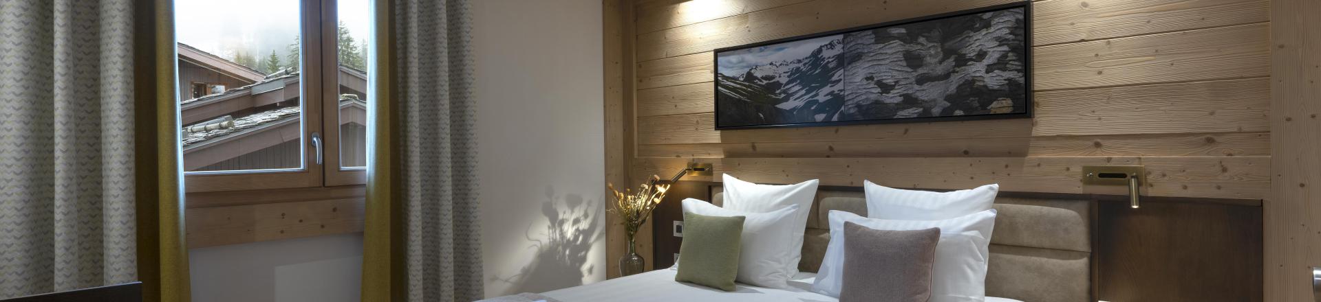 Location au ski Appartement 2 pièces 4 personnes - Résidence Anitéa - Valmorel - Chambre