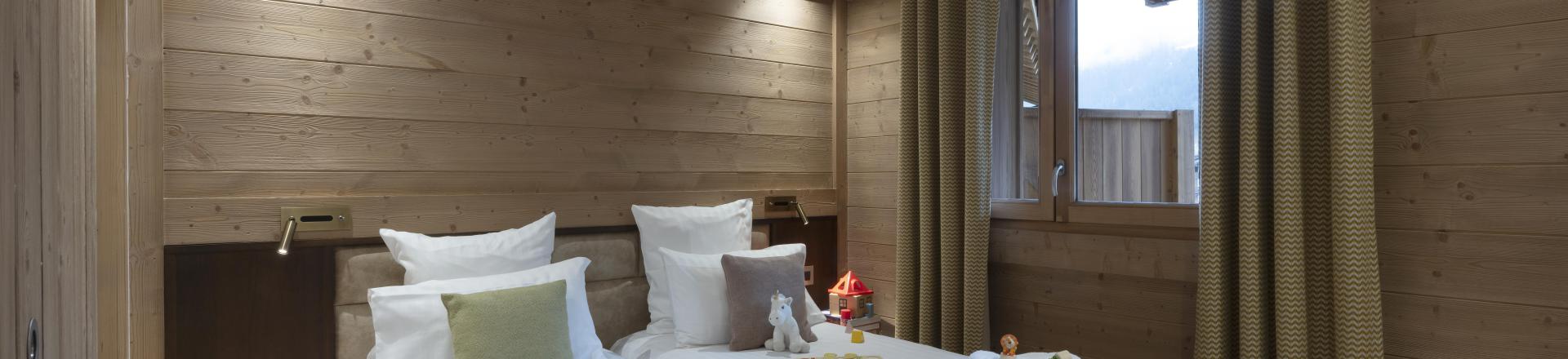 Ski verhuur Appartement 3 kamers 6 personen (Grand Confort) - Résidence Anitéa - Valmorel - Kamer