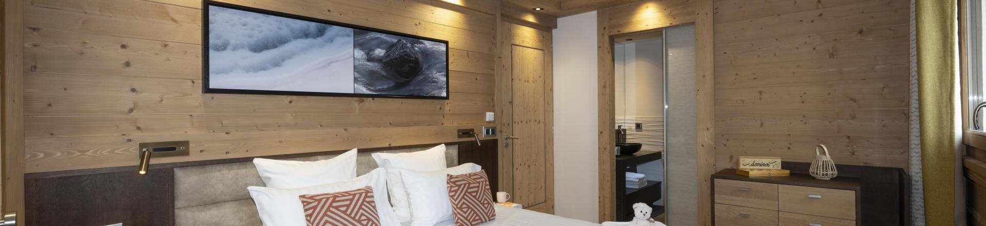 Ski verhuur Appartement 4 kamers 8 personen - Résidence Anitéa - Valmorel - Kamer