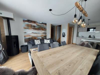 Skiverleih 4 Zimmer Chalet für 6 Personen - Chalet Hope - Valmorel - Wohnzimmer