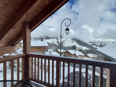 Location au ski Chalet 4 pièces 6 personnes - Chalet Hope - Valmorel - Terrasse