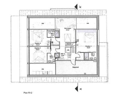 Alquiler al esquí Chalet triplex 10 piezas para 24 personas (G480) - Chalet l'Abondance - Valmorel - Plano