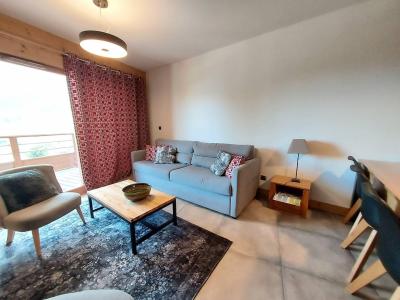 Wynajem na narty Apartament 3 pokojowy 6 osób (E07) - La Grange Aux Fées - Valmorel - Pokój gościnny