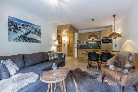 Ski verhuur Appartement 3 kamers 6 personen (E09C) - La Grange Aux Fées - Valmorel - Woonkamer