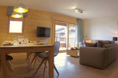 Rent in ski resort 4 room duplex apartment 8 people (GL410) - La Résidence la Grange aux Fées - Valmorel - Living room