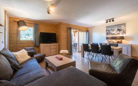 Ski verhuur Appartement 4 kamers 9 personen (G443) - La Résidence la Grange aux Fées - Valmorel - Woonkamer