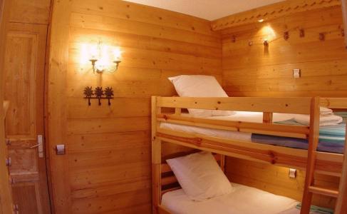 Skiverleih Wohnung 2 Zimmer Kabine 3-5 Personen (G487) - La Résidence le Cristallin - Valmorel - Offener Schlafbereich