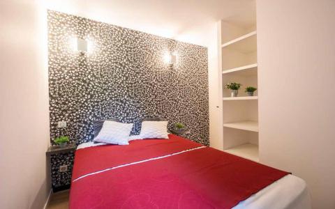 Skiverleih 3 Zimmer Maisonettewohnung für 7 Personen (G092) - La Résidence les Lauzes - Valmorel - Schlafzimmer