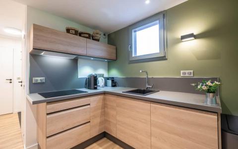 Alquiler al esquí Apartamento dúplex 3 piezas 7 personas (G092) - La Résidence les Lauzes - Valmorel - Kitchenette