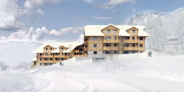 Rent in ski resort Le Roc - Valmorel - Winter outside