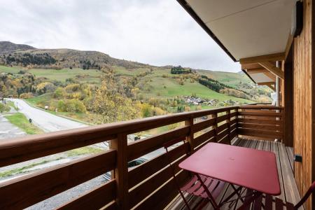 Rent in ski resort 2 room apartment cabin 4 people (G471) - Le Roc - Valmorel - Balcony