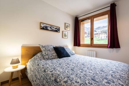 Rent in ski resort 2 room apartment cabin 4 people (G471) - Le Roc - Valmorel - Bedroom