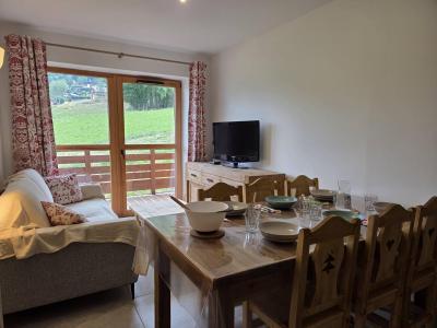 Rent in ski resort 3 room apartment 6 people (G498) - Le Roc - Valmorel - Dining area