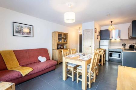 Rent in ski resort 3 room apartment cabin 4 people (G489) - Le Roc - Valmorel - Living room