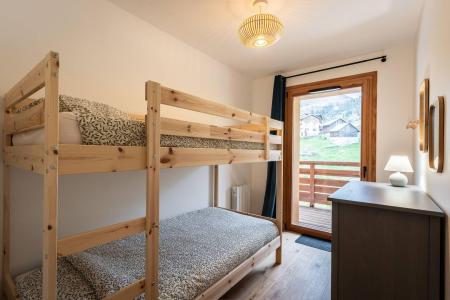 Skiverleih 3-Zimmer-Appartment für 4 Personen (G471) - Le Roc - Valmorel - Offener Schlafbereich