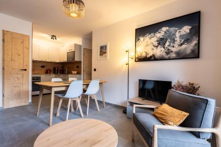 Skiverleih 3-Zimmer-Appartment für 4 Personen (G471) - Le Roc - Valmorel - Wohnzimmer