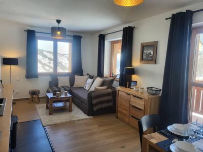 Skiverleih 3-Zimmer-Appartment für 6 Personen (G476) - Le Roc - Valmorel - Wohnzimmer