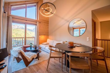 Rent in ski resort 4 room duplex chalet 7 people (L'Ambroisie) - Les Chalets Lumi - Valmorel - Apartment
