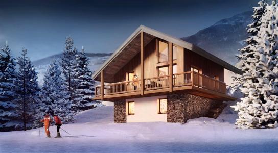 Rent in ski resort 4 room duplex chalet 6 people (Laurentide) - Les Chalets Lumi - Valmorel - Plan