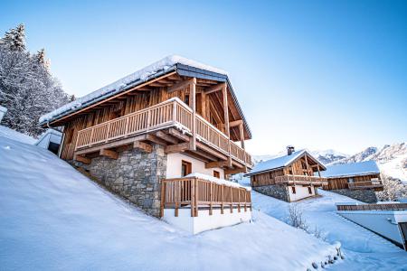 Vakantie in de bergen Chalet duplex 4 kamers 6 personen (Laurentide) - Les Chalets Lumi - Valmorel - Buiten winter