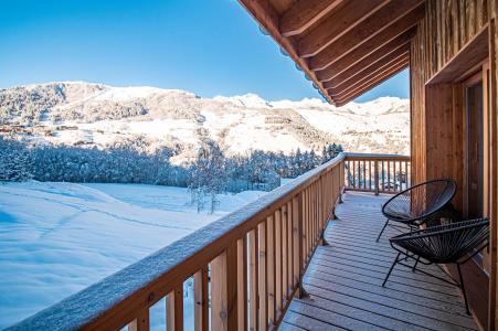 Vakantie in de bergen Chalet duplex 4 kamers 7 personen (L'Ambroisie) - Les Chalets Lumi - Valmorel - Buiten winter