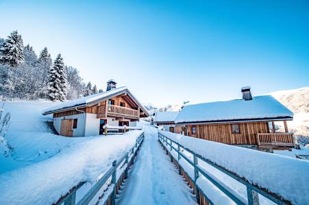 Аренда на лыжном курорте Шале 4 комнат 8 чел. (Meije) - Les Chalets Lumi - Valmorel - зимой под открытым небом