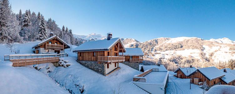 Ski verhuur Chalet duplex 5 kamers 8 personen (Gaspesie) - Les Chalets Lumi - Valmorel - Buiten winter