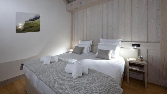 Skiverleih 5 Zimmer Maisonettewohnung für 10 Personen - Résidence Akoya - Valmorel - Schlafzimmer