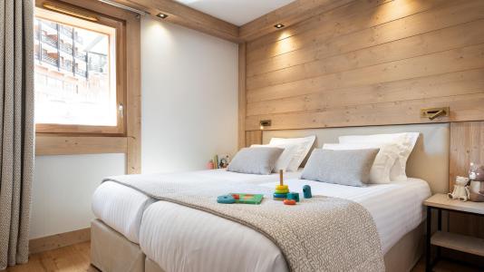 Skiverleih Résidence Akoya - Valmorel - Schlafzimmer