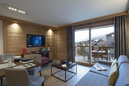 Rent in ski resort 2 room apartment 4 people - Résidence Anitéa - Valmorel - Living room