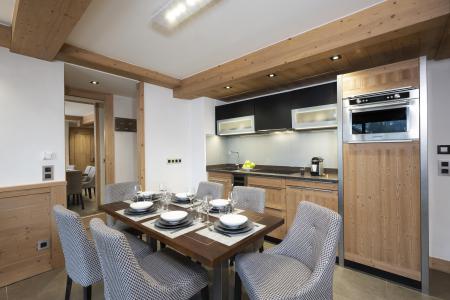 Аренда на лыжном курорте Апартаменты 3 комнат 6 чел. (Grand Confort) - Résidence Anitéa - Valmorel - Кухня