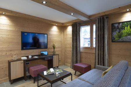Rent in ski resort 3 room duplex apartment 6 people - Résidence Anitéa - Valmorel - Living room