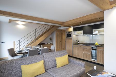 Rent in ski resort 3 room duplex apartment 6 people - Résidence Anitéa - Valmorel - Settee