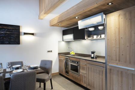 Rent in ski resort 4 room duplex apartment 8 people - Résidence Anitéa - Valmorel - Kitchen