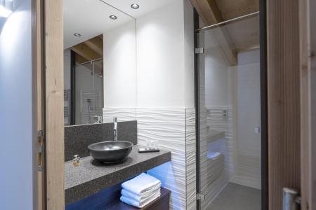 Rent in ski resort 4 room duplex apartment 8 people - Résidence Anitéa - Valmorel - Shower