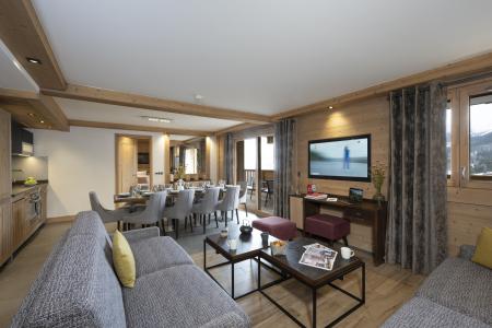 Rent in ski resort 5 room apartment 10 people - Résidence Anitéa - Valmorel - Living room