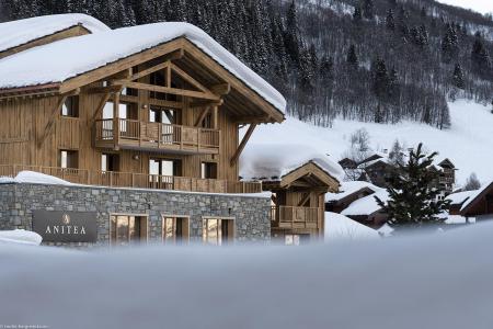 Vacances en montagne Résidence Anitéa - Valmorel - Extérieur hiver