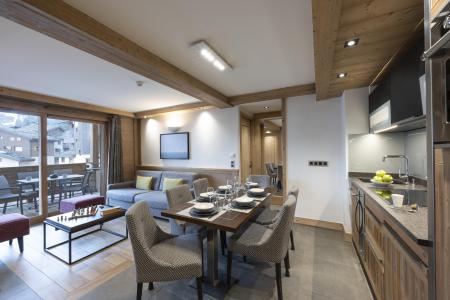 Ski verhuur Appartement 5 kamers 10 personen - Résidence Anitéa - Valmorel - Keuken