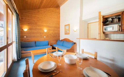 Ski verhuur Appartement 3 kamers 7 personen (GL269) - Résidence Athamante - Valmorel - Woonkamer