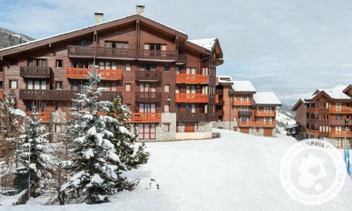 Location au ski Résidence Athamante et Valériane - MH - Valmorel - Extérieur hiver