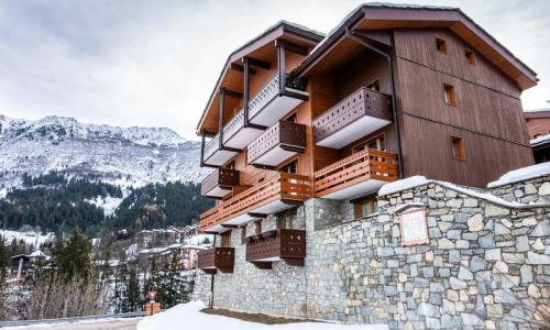 Ski verhuur Résidence Athamante et Valériane - MH - Valmorel - Buiten winter