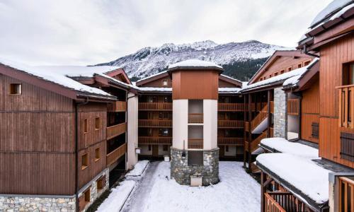 Ski verhuur Résidence Athamante et Valériane - MH - Valmorel - Buiten winter