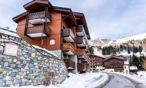 Skiverleih Résidence Athamante et Valériane - MH - Valmorel - Draußen im Winter