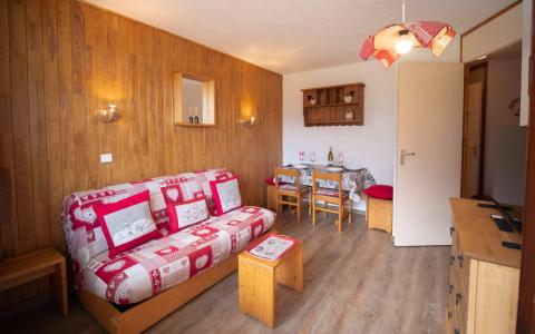 Rent in ski resort 2 room apartment 4 people (G468) - Résidence Camarine - Valmorel - Living room